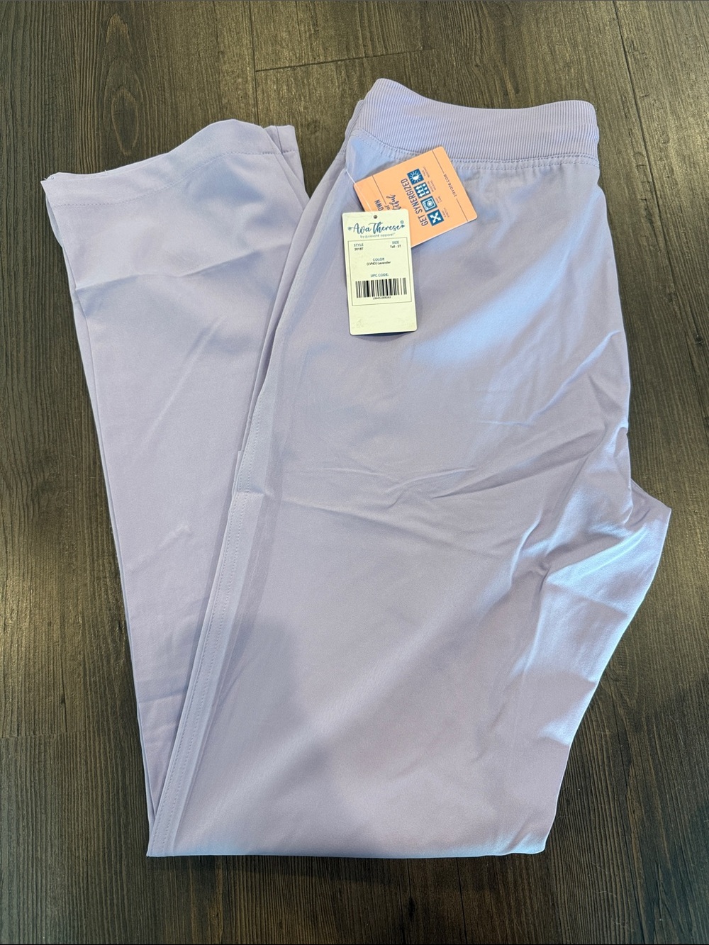 Ava Therese Lavender Scrub Straight Pants